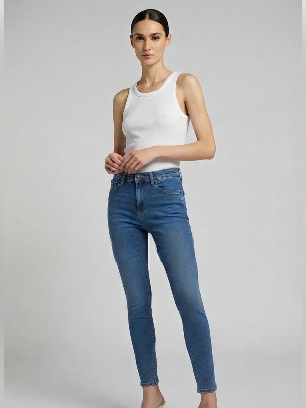 Lee Women's Indigo Skinny Jeans